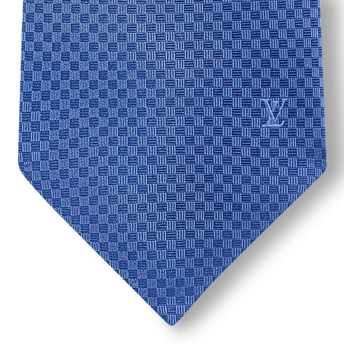 S00 For Men New Formal Micro Damier Tie | Louis Vuitton ® (Product zoom)