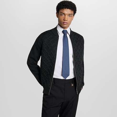 S00 For Men New Formal Micro Damier Tie | Louis Vuitton ® (Product zoom)