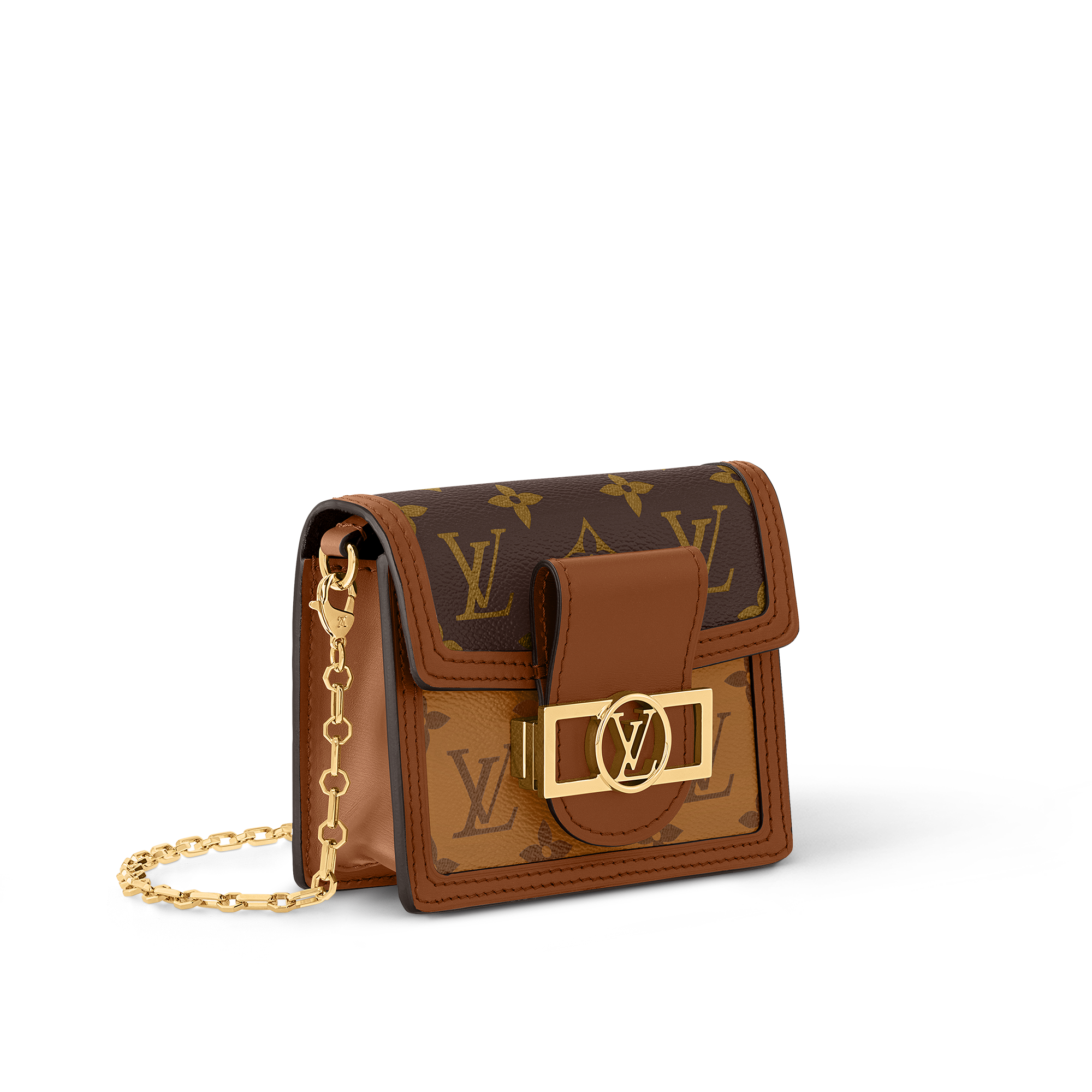 Other Monogram Canvas Small Leather Goods Wallets on Chain and Nano Bags Micro Dauphine | Louis Vuitton ® (Product zoom)