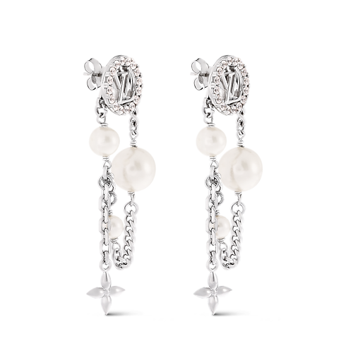 S00 Fashion Jewelry Earrings Midnight Pearl Earrings | Louis Vuitton ® (Product zoom)
