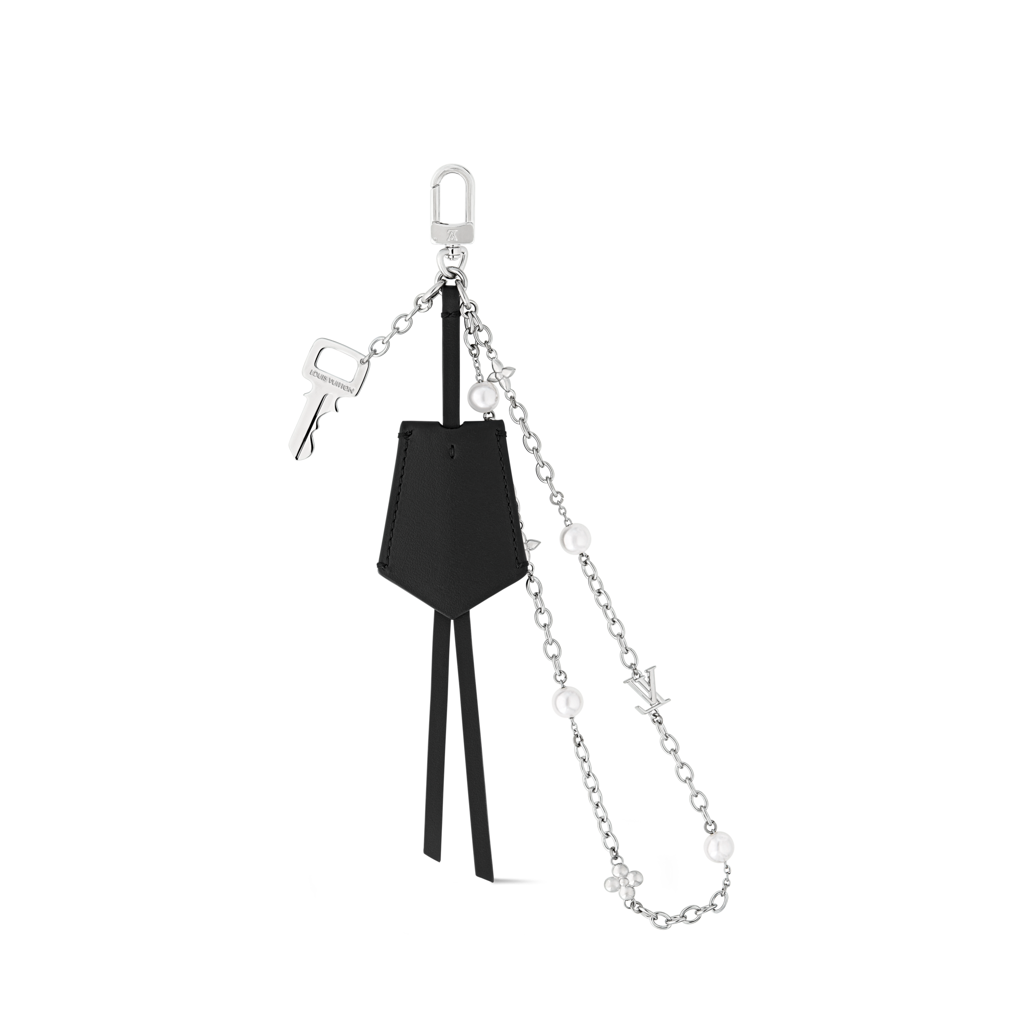 S00 Accessories Key Holders and Bag Charms Midnight Pearls Stacking Bag Charms | Louis Vuitton ® (Product zoom)