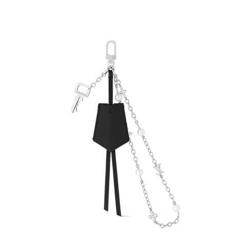 S00 Accessories Key Holders and Bag Charms Midnight Pearls Stacking Bag Charms | Louis Vuitton ® (Product zoom)