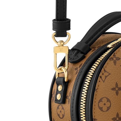 Monogram Reverse Small Leather Goods Wallets on Chain and Nano Bags Mini Boite Chapeau | Louis Vuitton ® (Product zoom)