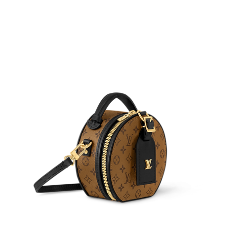 Monogram Reverse Small Leather Goods Wallets on Chain and Nano Bags Mini Boite Chapeau | Louis Vuitton ® (Product zoom)