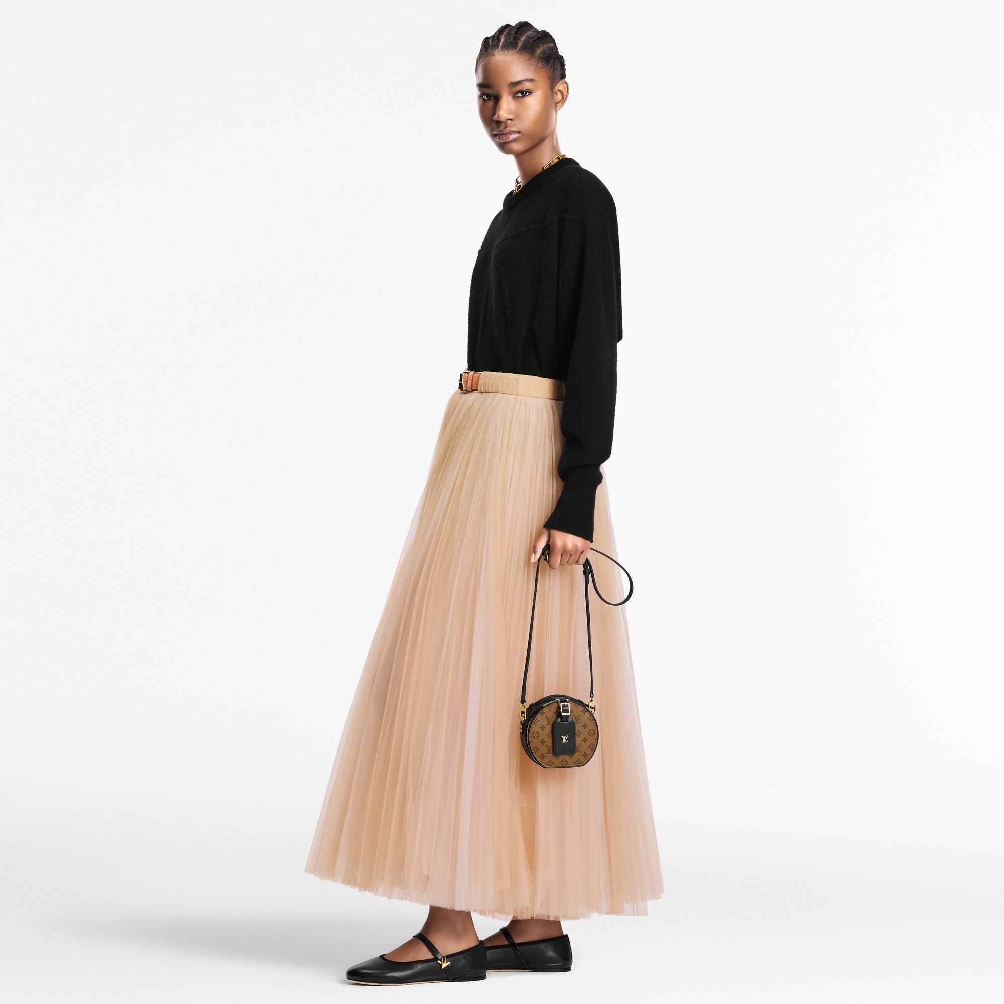 Monogram Reverse Small Leather Goods Wallets on Chain and Nano Bags Mini Boite Chapeau | Louis Vuitton ® (Product zoom)