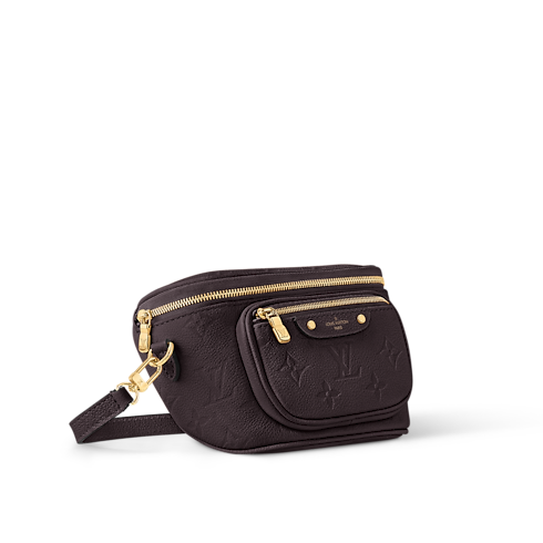 Monogram Empreinte Leather Handbags All Handbags Mini Bumbag | Louis Vuitton ® (Product zoom)