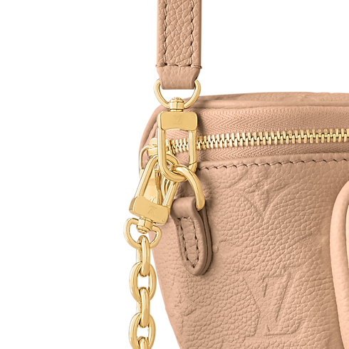 Monogram Empreinte Leather Handbags All Handbags Mini Bumbag | Louis Vuitton ® (Product zoom)