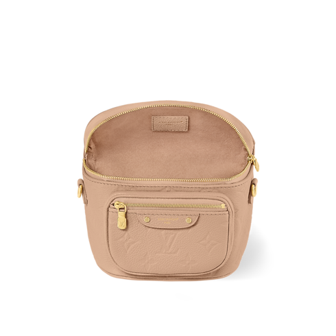 Monogram Empreinte Leather Handbags All Handbags Mini Bumbag | Louis Vuitton ® (Product zoom)