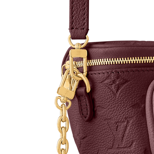 Monogram Empreinte Leather Handbags All Handbags Mini Bumbag | Louis Vuitton ® (Product zoom)