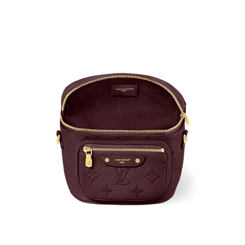 Monogram Empreinte Leather Handbags All Handbags Mini Bumbag | Louis Vuitton ® (Product zoom)
