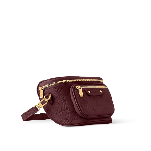 Monogram Empreinte Leather Handbags All Handbags Mini Bumbag | Louis Vuitton ® (Product zoom)
