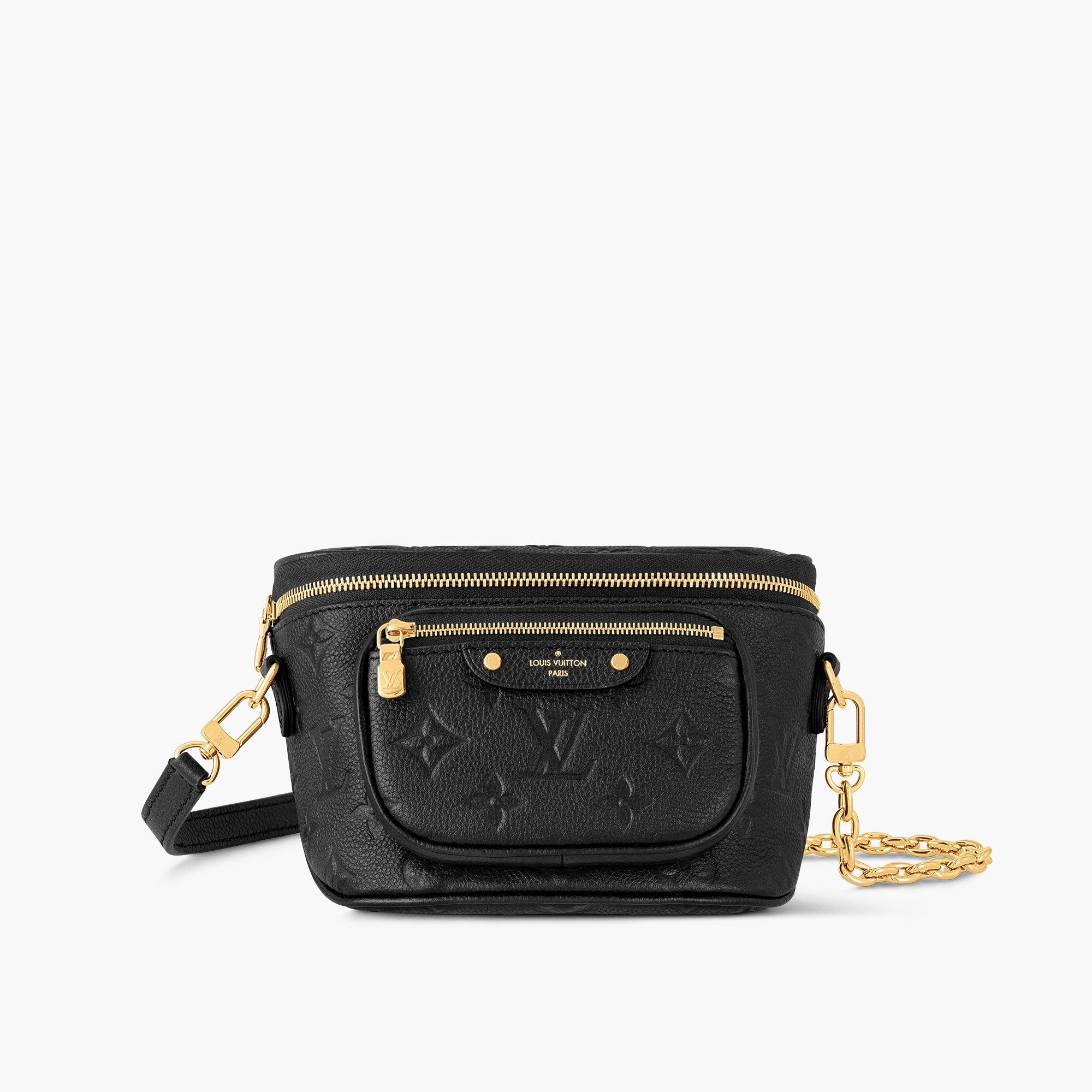 Louis Vuitton Bag Epi Noir Bumbag Mini Bumbag Monogram