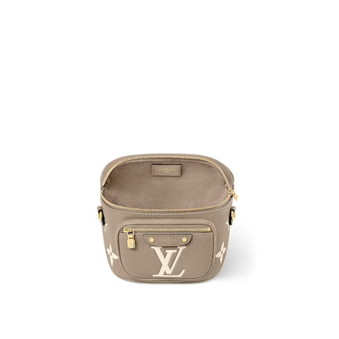 Bicolor Monogram Empreinte Leather Small Leather Goods Wallets on Chain and Nano Bags Mini Bumbag | Louis Vuitton ® (Product zoom)