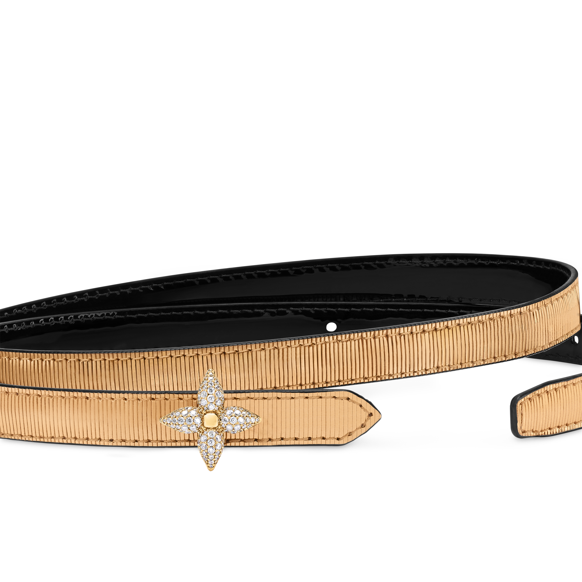 Mini Flowergram Reversible 15mm Belt