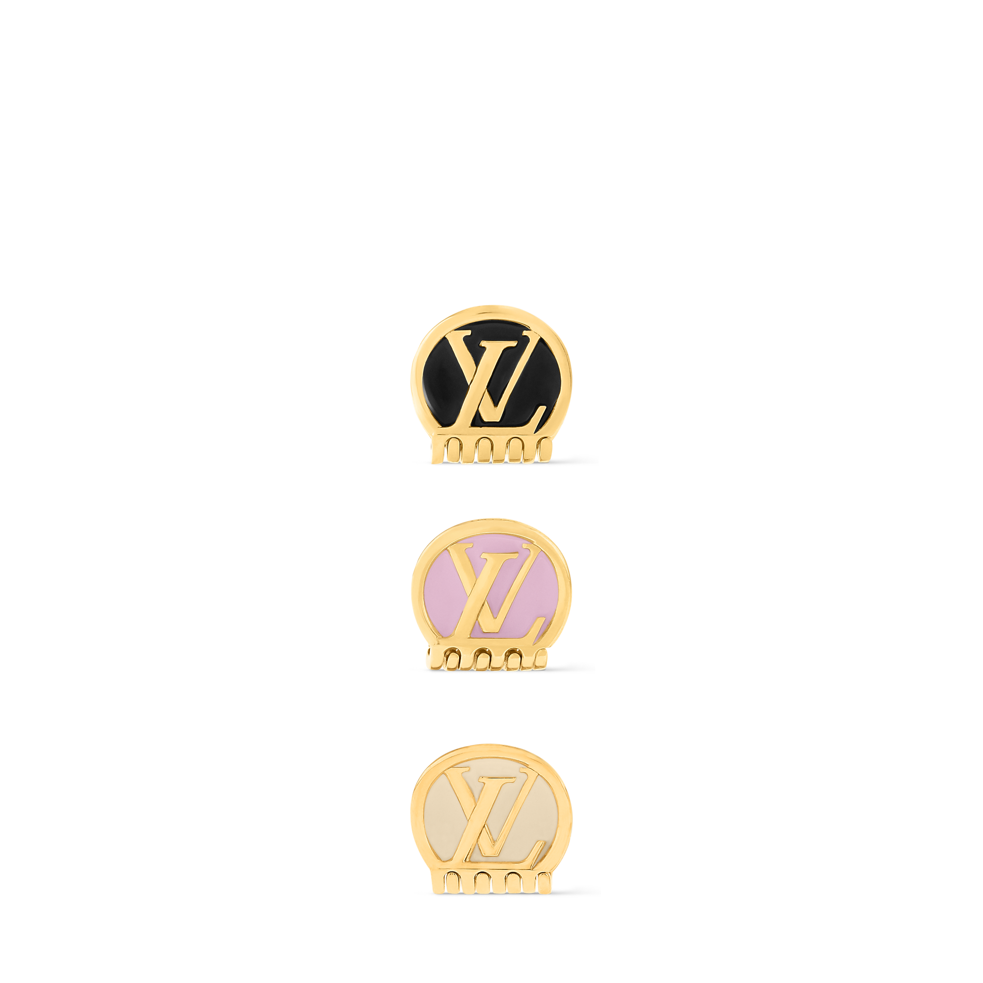 Mini LV Trio Hair Clips