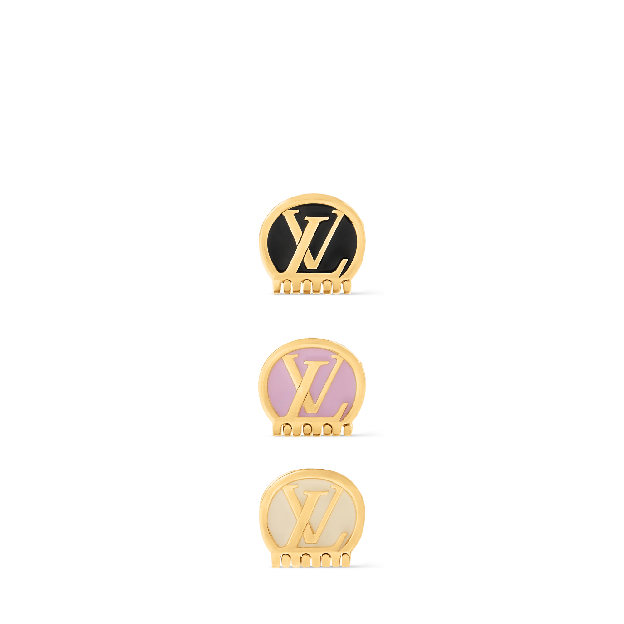Mini LV Trio Hair Clips