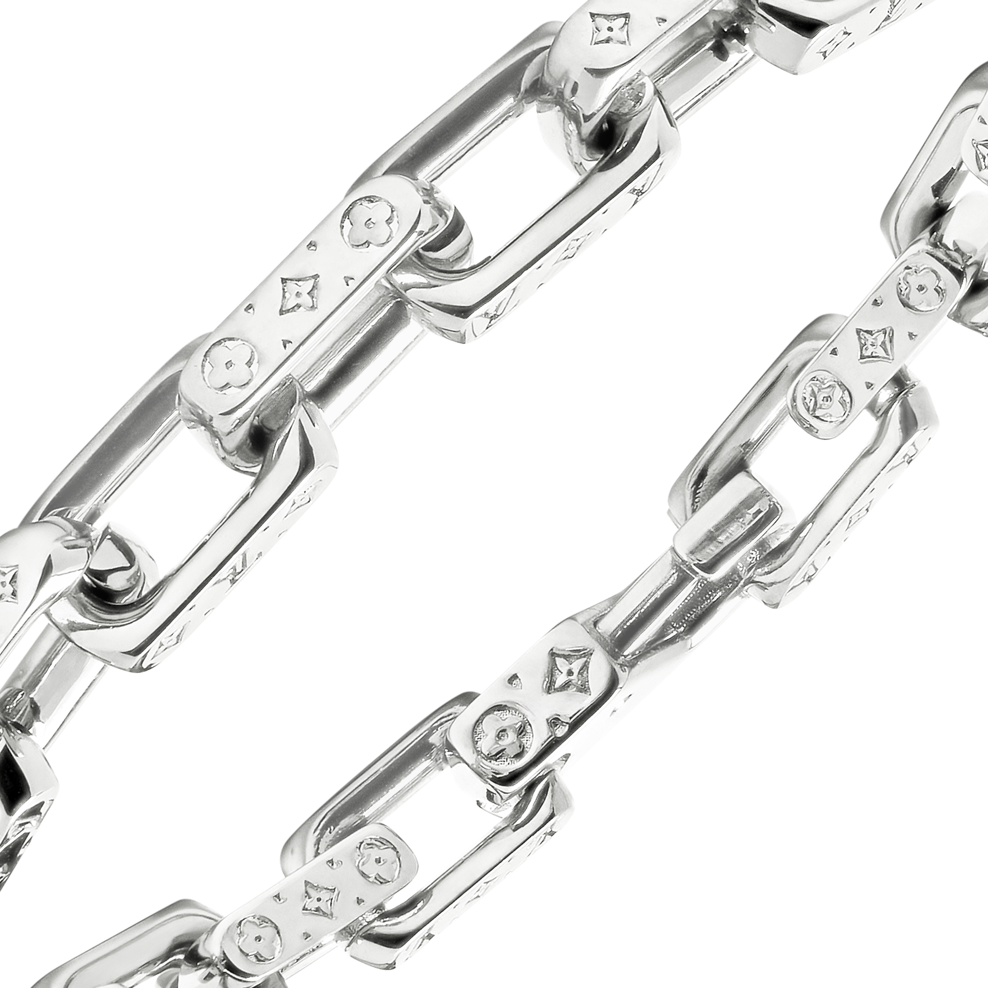 Mini Monogram Chain Bracelet