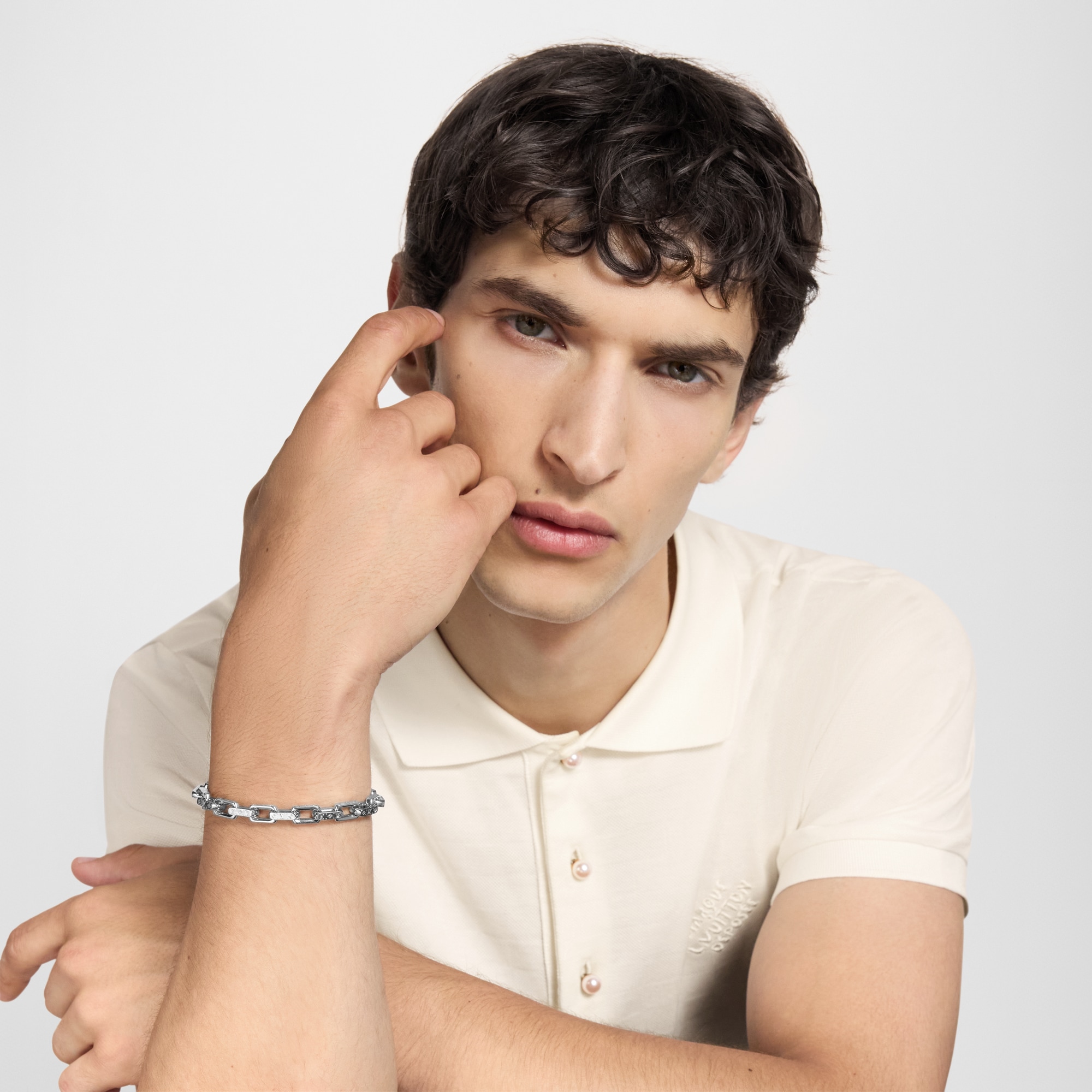 S00 Fashion Jewelry Bracelets Mini Monogram Chain Bracelet | Louis Vuitton ® (Product zoom)