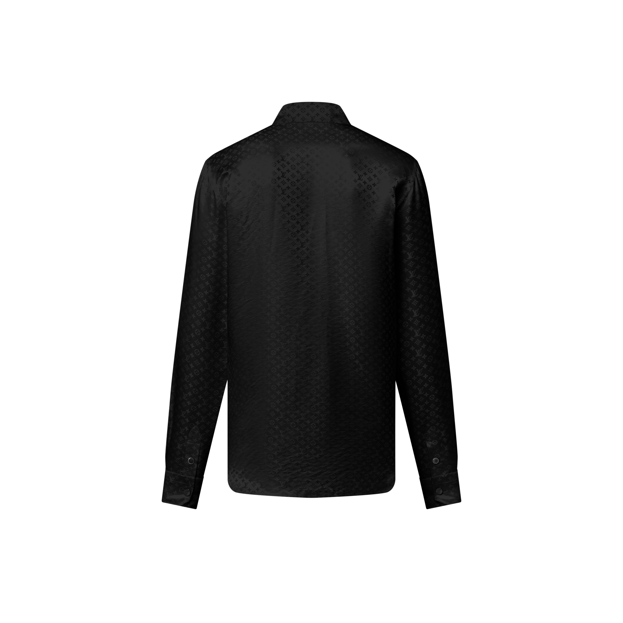  Ready-to-Wear Shirts Mini Monogram Silk Evening Shirt | Louis Vuitton ® (Product zoom)