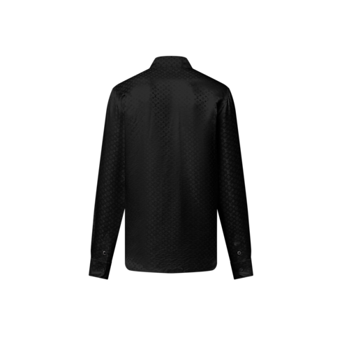 Ready-to-Wear Shirts Mini Monogram Silk Evening Shirt | Louis Vuitton ® (Product zoom)
