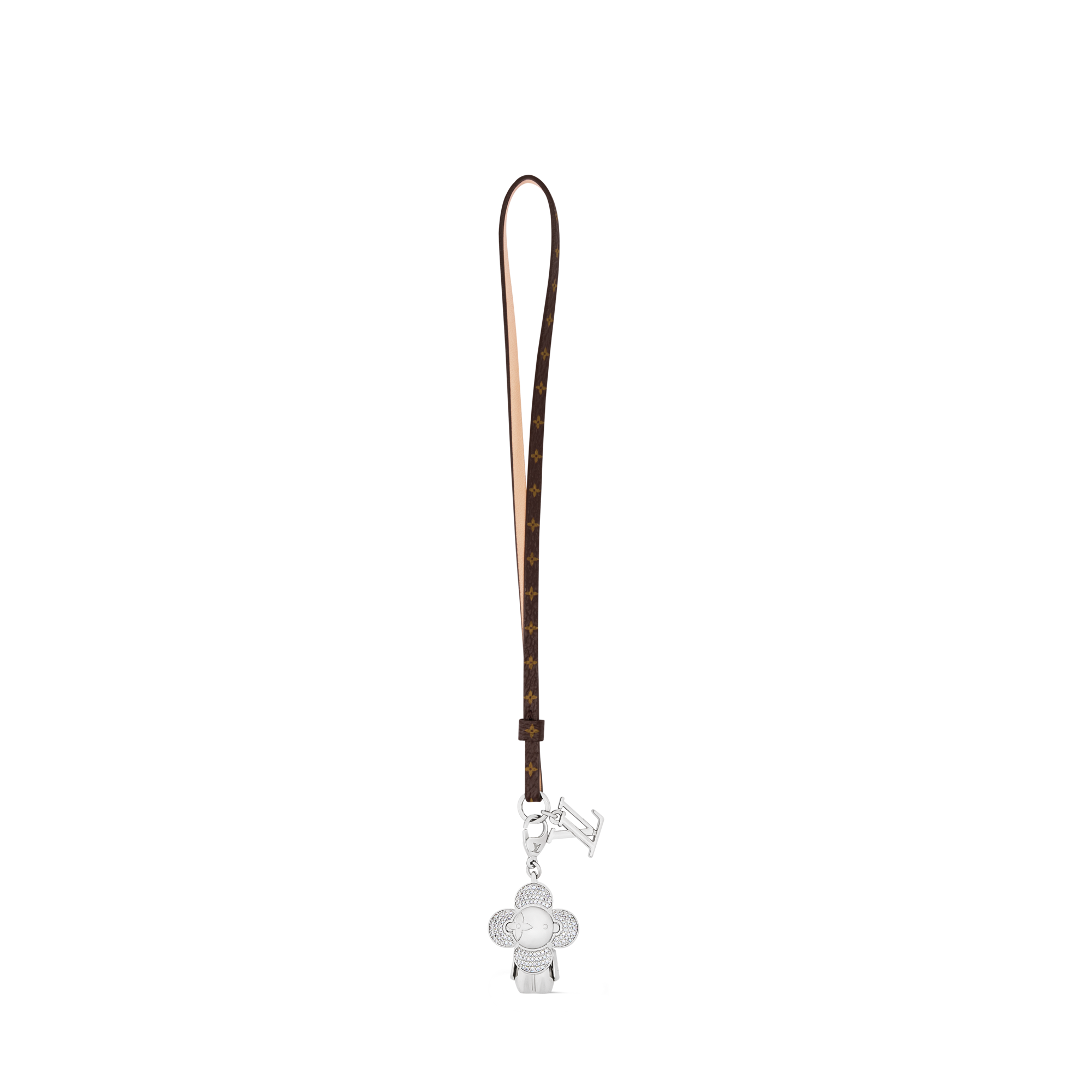 S00 Accessories Key Holders and Bag Charms Mini Vivienne Strass Bag Charm | Louis Vuitton ® (Product zoom)