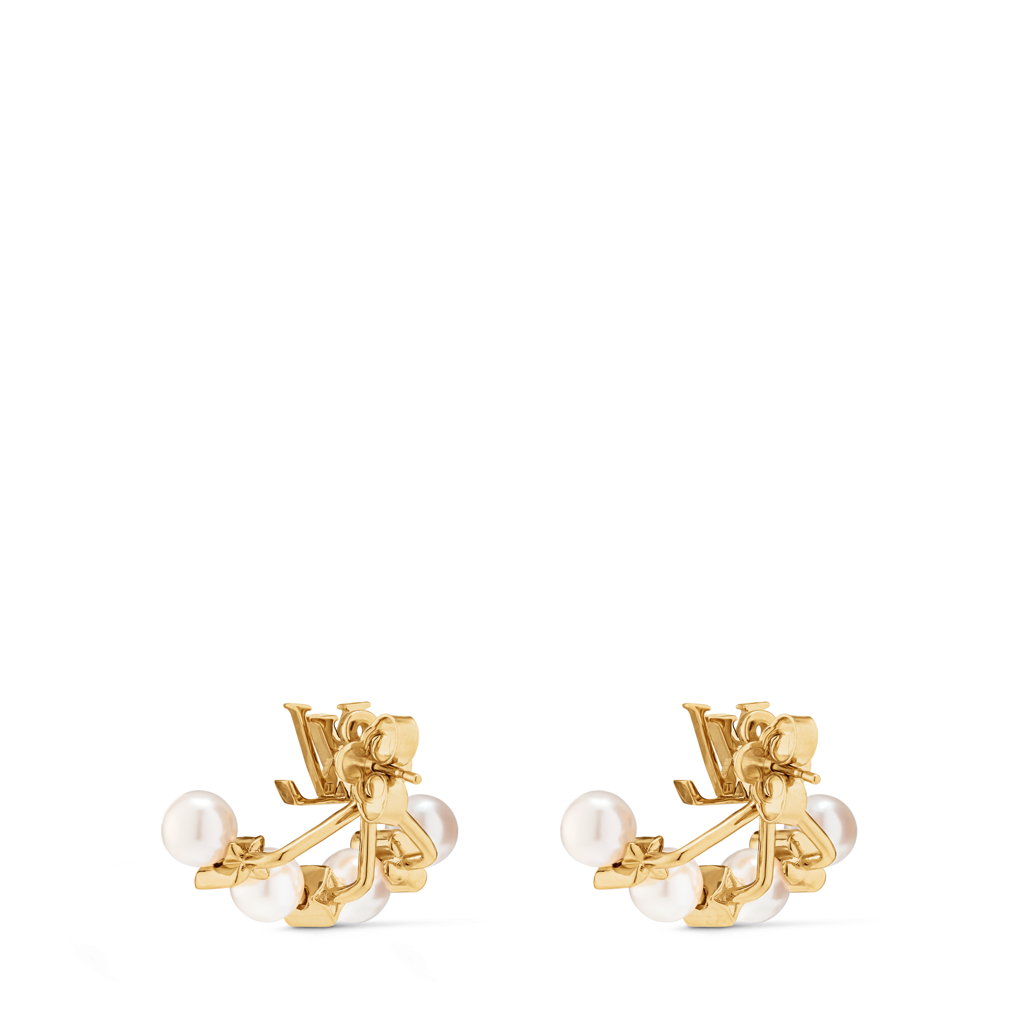 S00 Fashion Jewelry All Fashion Jewelry Minigram Pearls Earrings | Louis Vuitton ® (Product zoom)