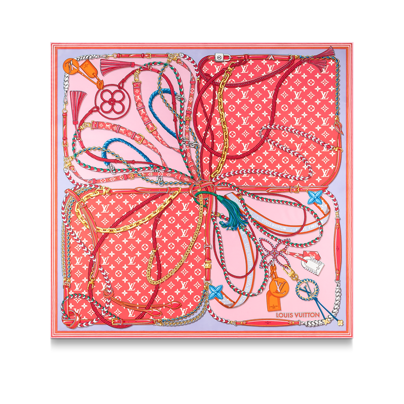 Women's Silk Scarves, Squares, Bandeaus in Luxe Prints | LOUIS VUITTON