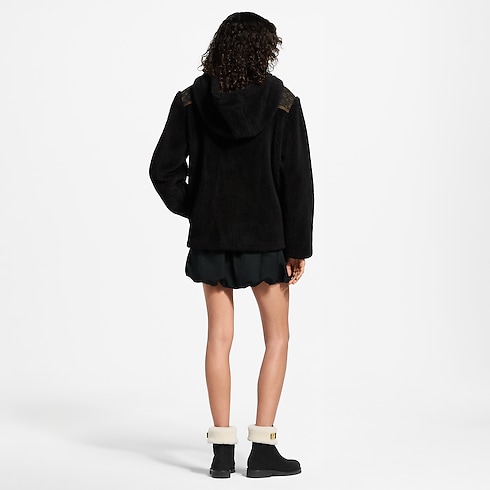 Ready-to-Wear Coats and Jackets Monogram Accent Fleece Jacket | Louis Vuitton ® (Product zoom)