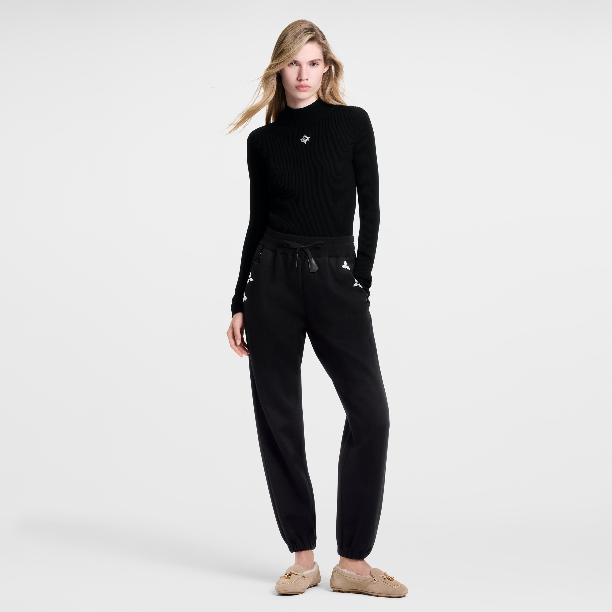  Ready-to-Wear Pants Monogram Accent Jogging Pants | Louis Vuitton ® (Product zoom)