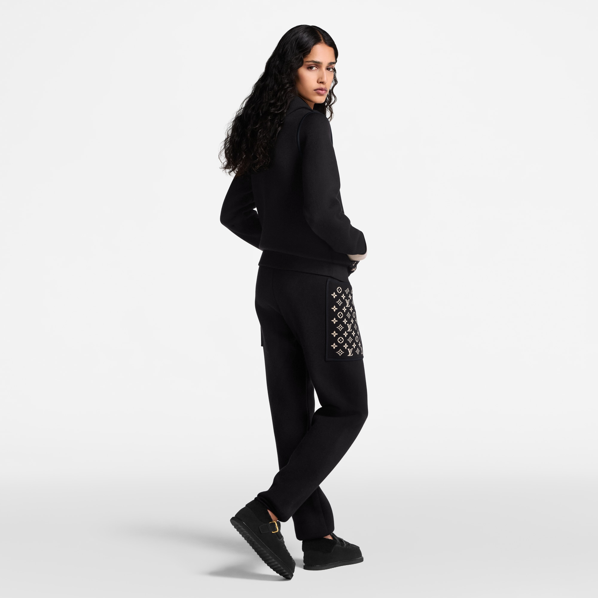  Ready-to-Wear Pants Monogram Accent Jogging Pants | Louis Vuitton ® (Product zoom)