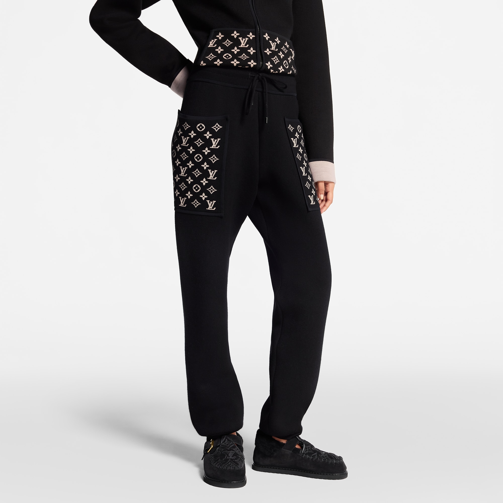 Monogram Accent Jogging Pants