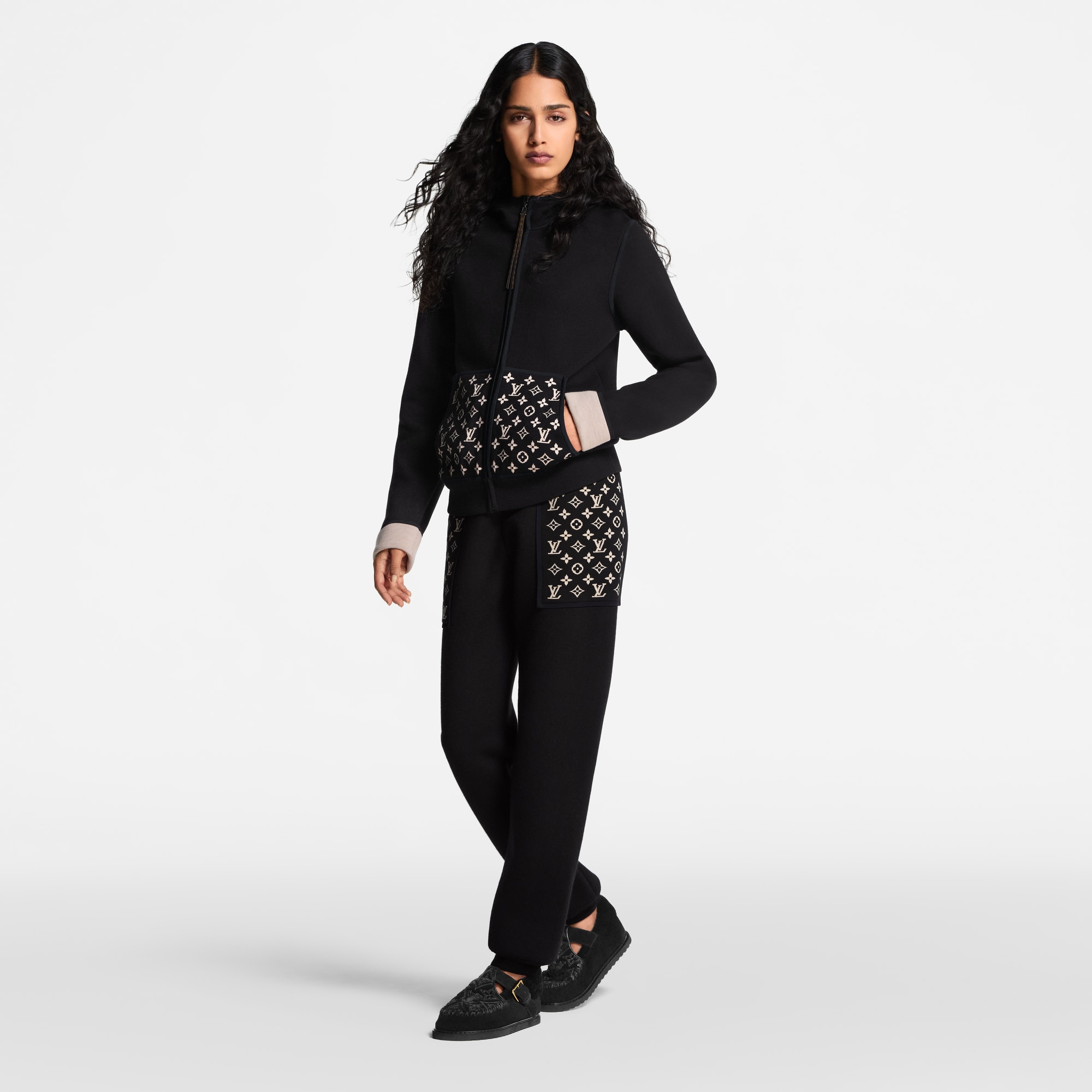  Ready-to-Wear Pants Monogram Accent Jogging Pants | Louis Vuitton ® (Product zoom)