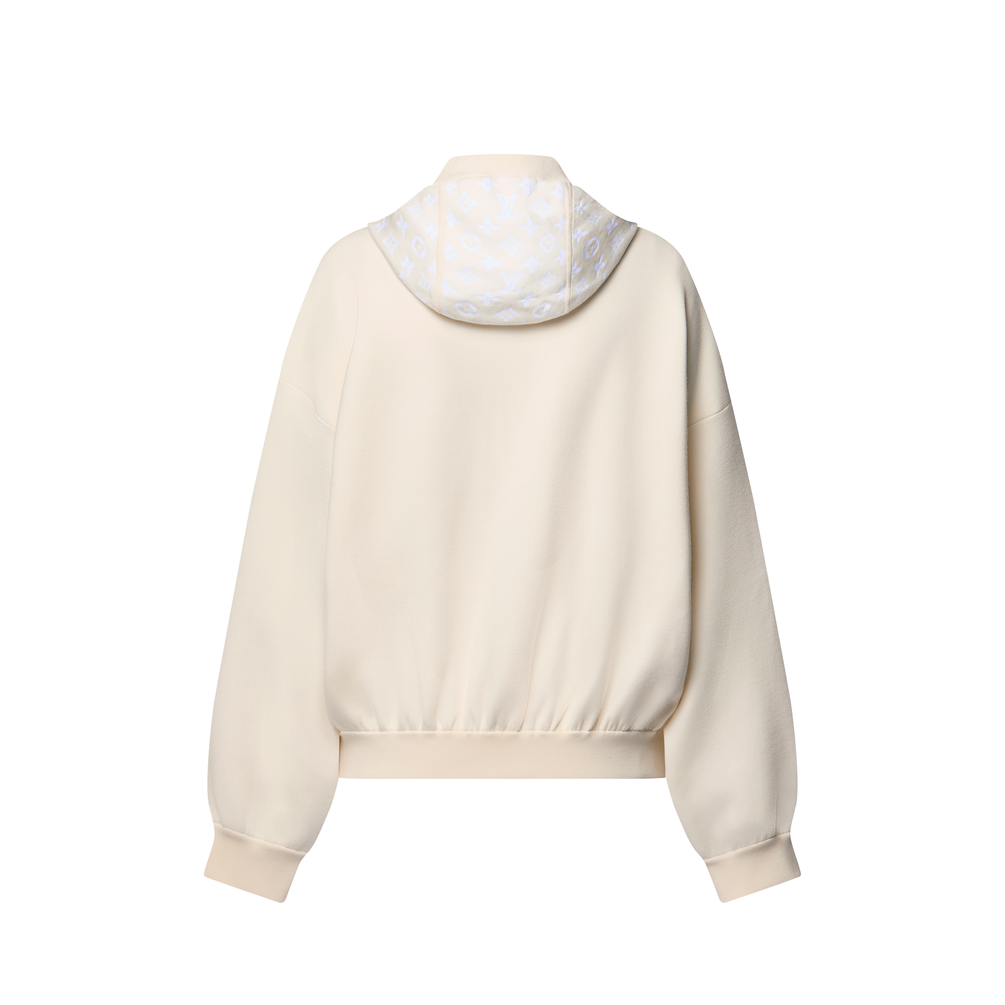 Monogram Accent Knit Hoodie - Women - Ready-to-Wear | LOUIS VUITTON ®