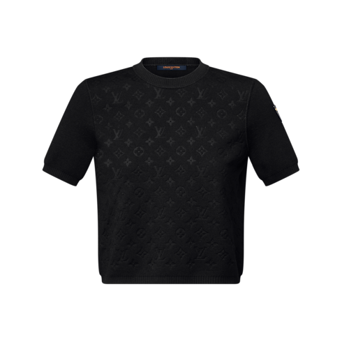 Ready-to-Wear Tops Monogram Accent Knit Top | Louis Vuitton ® (Product zoom)