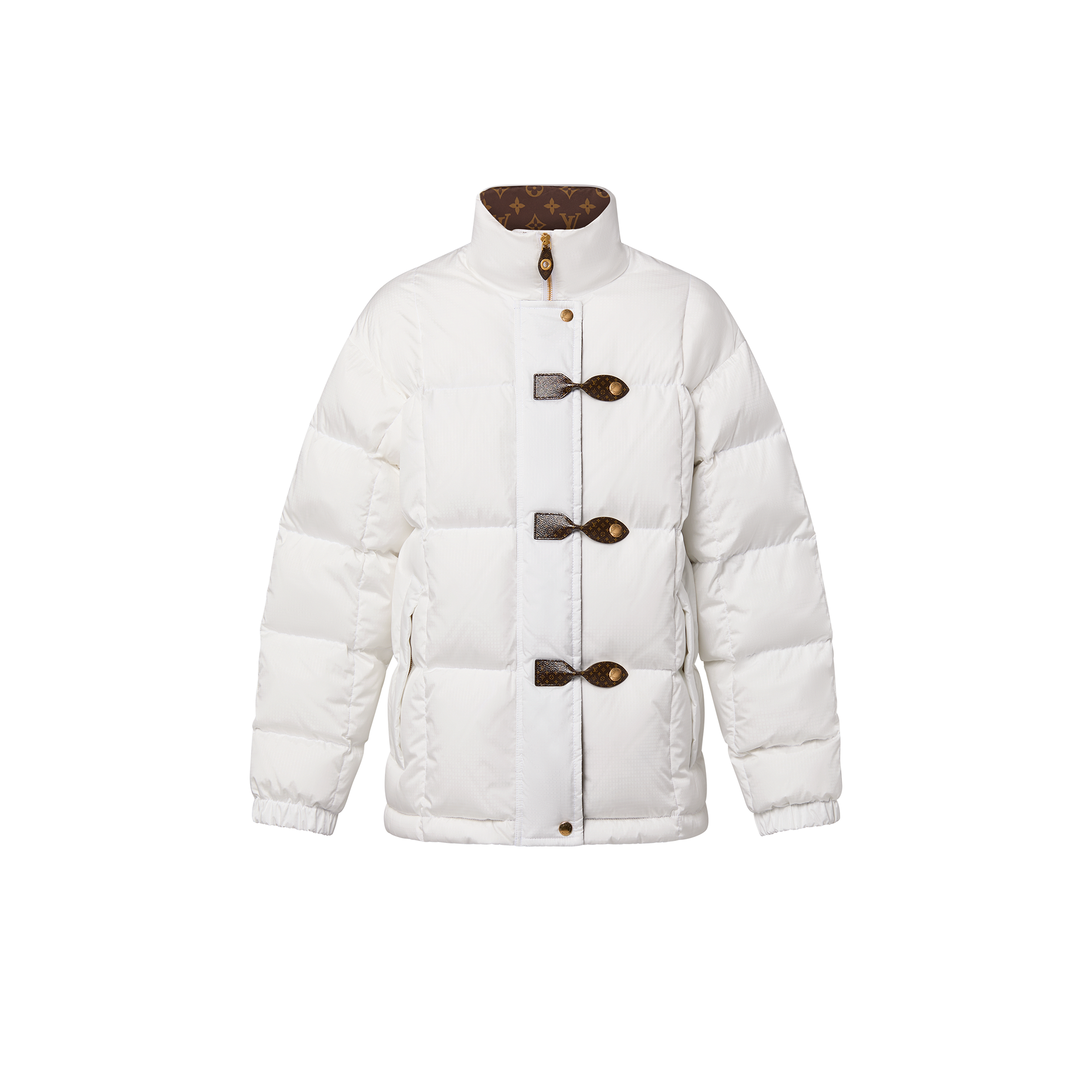  Ready-to-Wear Coats and Jackets Monogram Accent Pillow Puffer Jacket  | Louis Vuitton ® (Product zoom)