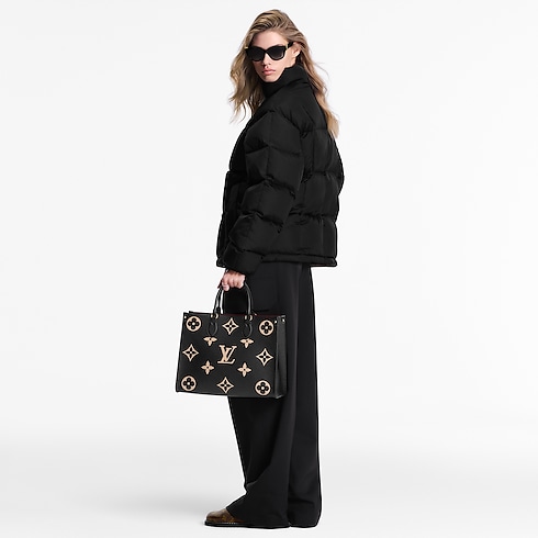 Ready-to-Wear Coats and Jackets Monogram Accent Pillow Puffer Jacket | Louis Vuitton ® (Product zoom)