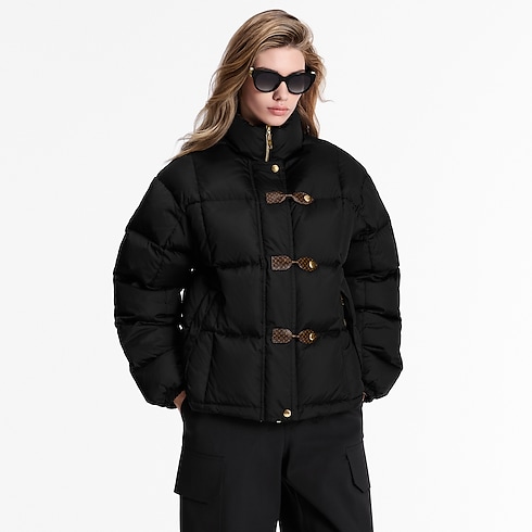 Ready-to-Wear Coats and Jackets Monogram Accent Pillow Puffer Jacket | Louis Vuitton ® (Product zoom)