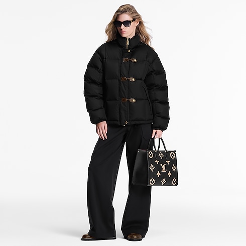 Ready-to-Wear Coats and Jackets Monogram Accent Pillow Puffer Jacket | Louis Vuitton ® (Product zoom)