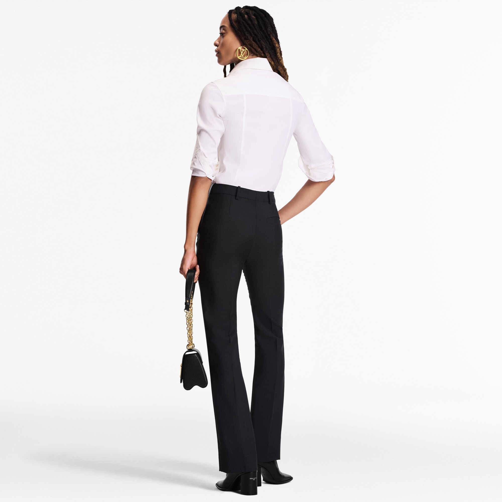  Ready-to-Wear Tops Monogram Accent Shirt | Louis Vuitton ® (Product zoom)