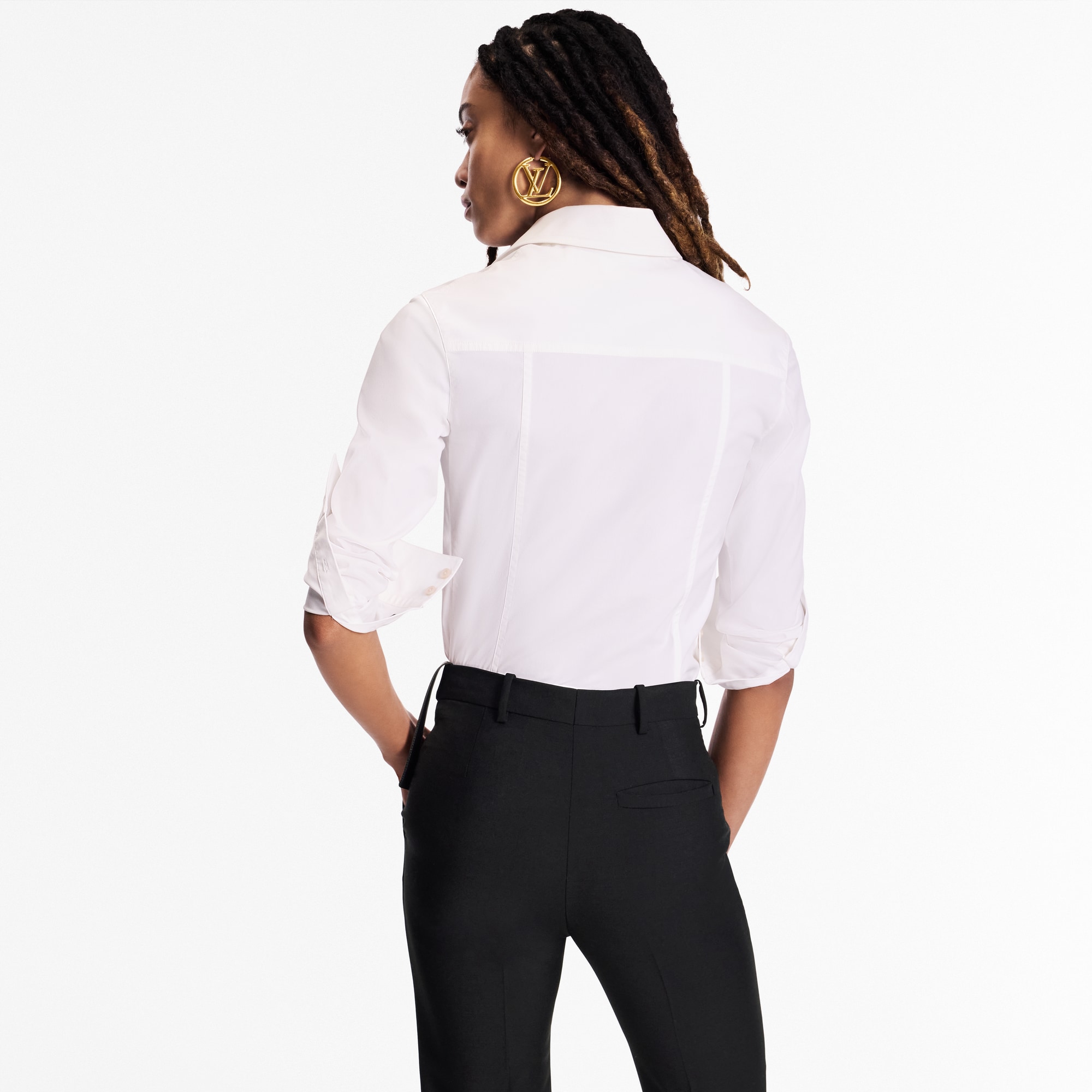  Ready-to-Wear Tops Monogram Accent Shirt | Louis Vuitton ® (Product zoom)