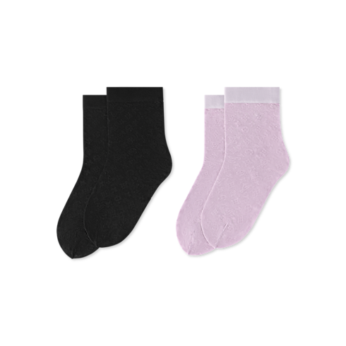 S00 Accessories All Accessories Monogram All Over Set Of Socks | Louis Vuitton ® (Product zoom)