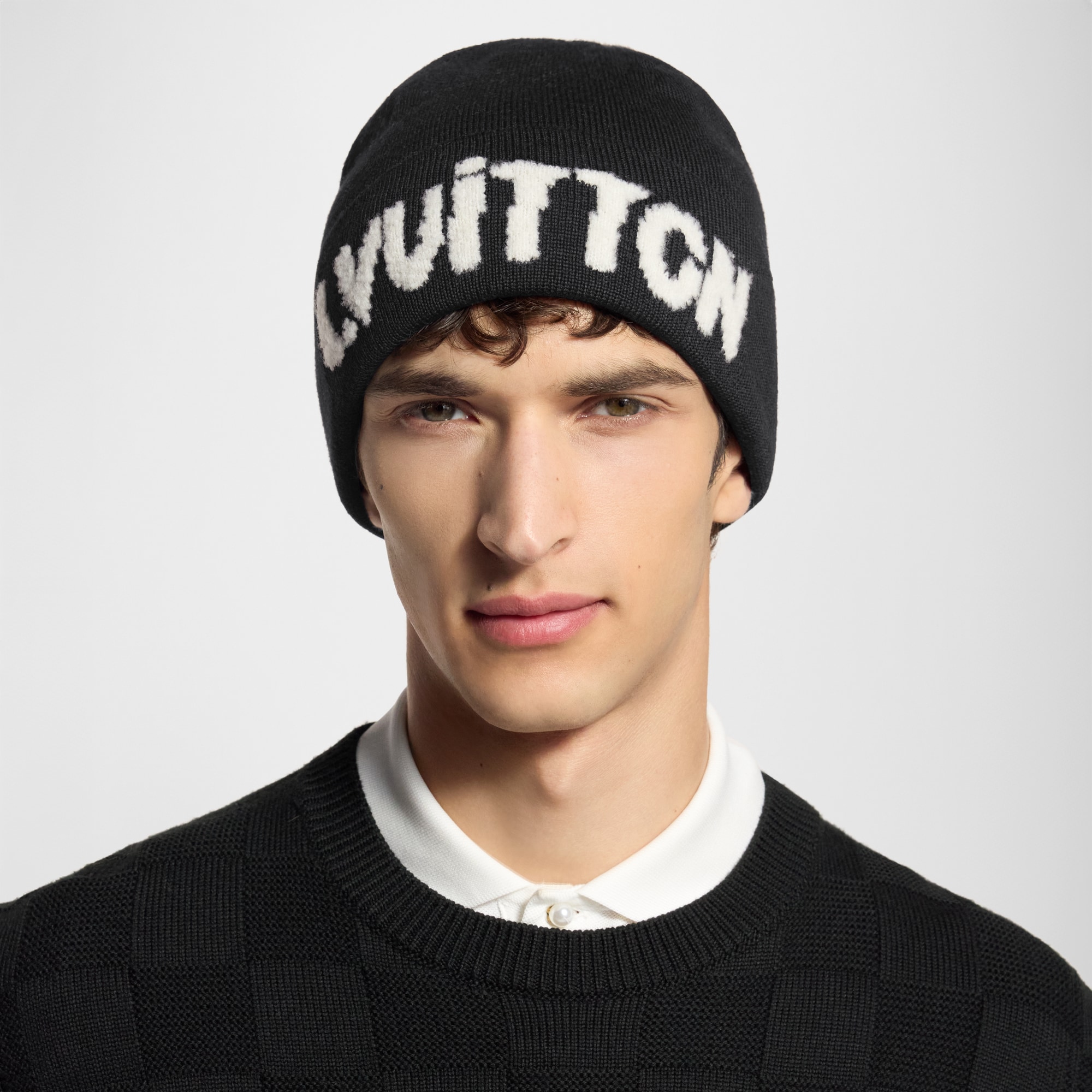 S00 Accessories Hats, Beanies and Gloves Monogram Blast Beanie | Louis Vuitton ® (Product zoom)