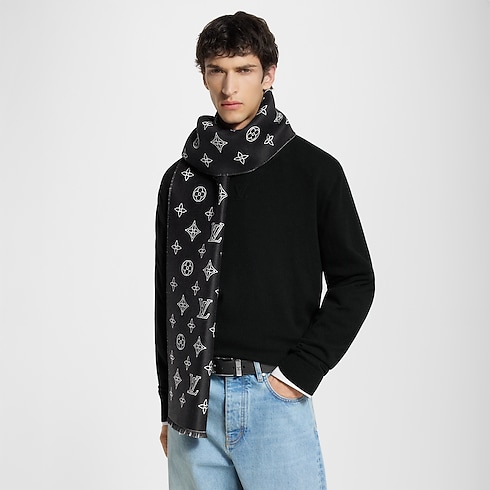 S00 Accessories Scarves Monogram Blast Scarf | Louis Vuitton ® (Product zoom)