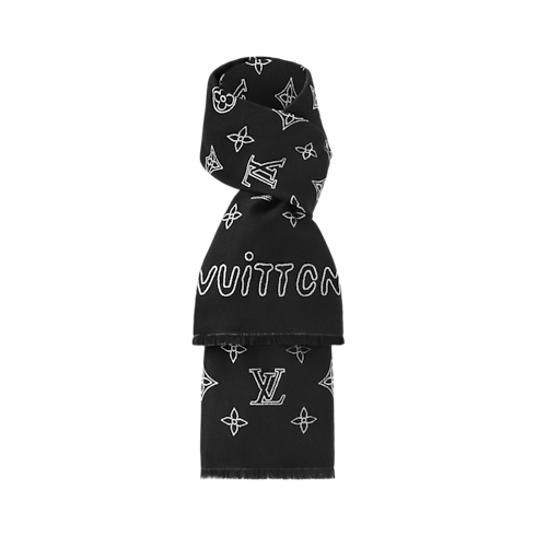 S00 Accessories Scarves Monogram Blast Scarf | Louis Vuitton ® (Product zoom)