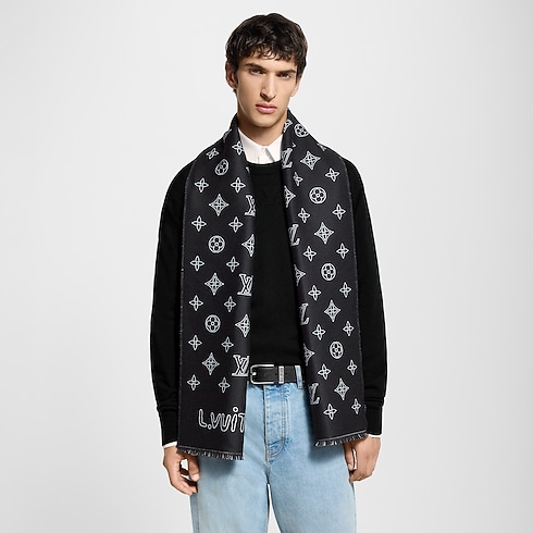 S00 Accessories Scarves Monogram Blast Scarf | Louis Vuitton ® (Product zoom)
