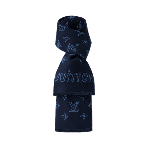 S00 Accessories Scarves Monogram Blast Scarf | Louis Vuitton ® (Product zoom)