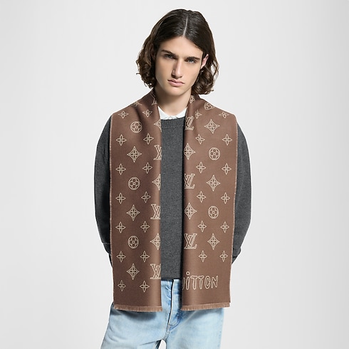 S00 Accessories Scarves Monogram Blast Scarf | Louis Vuitton ® (Product zoom)
