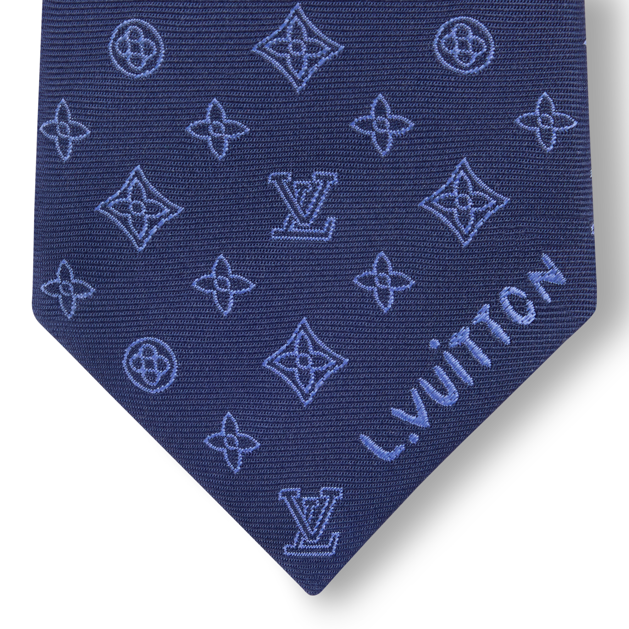S00 Accessories Ties and Pocket Squares Monogram Blast Tie | Louis Vuitton ® (Product zoom)