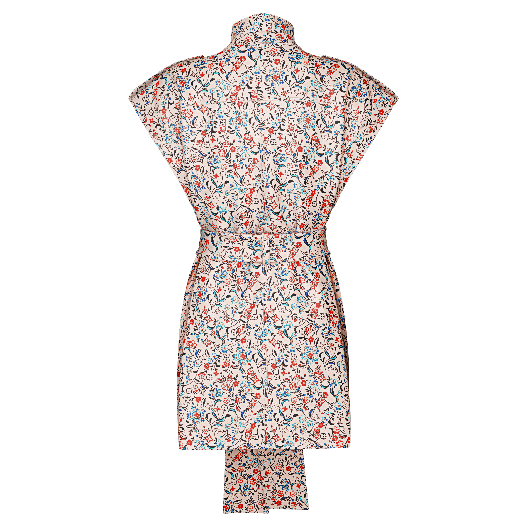  Ready-to-Wear Dresses Monogram Bloom Belted Dress  | Louis Vuitton ® (Product zoom)