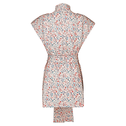 Ready-to-Wear Dresses Monogram Bloom Belted Dress | Louis Vuitton ® (Product zoom)